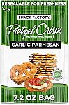 7.2 Ounce Snack Factory Garlic Parmesan Pretzel Crisps $1.74