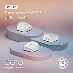 3-pack Amazon eero 7 dual-band mesh Wi-Fi 7 router (newest model) $279.99