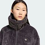adidas Women's Faux Fur Jacket (Utility Black) $55 + Free Shipping