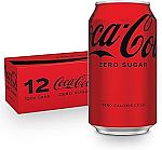 36-Ct 12-Oz Coca-Cola Zero Sugar Soda $12.58