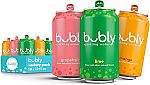 18 Pack bubly Sparkling Water, Tropical Thrill 3 Flavor Variety Pack $6.75