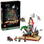 879-Piece LEGO Ideas The Evolution of STEM Building Set (21355) $46