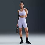 Nike Women's One High-Waisted 8" Biker Shorts With Pockets $13