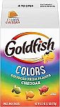 27.3-Oz Goldfish Colors Cheddar Cheese Crackers $5.81