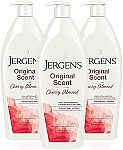 3-pack 21 oz Jergens Dry Skin Body Lotion, Hand and Body Moisturizer $6