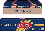 20-Ct 16-Oz Barilla Spaghetti Pasta $15.58 and more