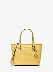 Michael Kors jet set travel extra-small logo top-zip tote bag $69 and more
