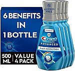 4-Pack 16.9-Oz Crest Pro-Health Advanced Multi-Protection Mouthwash $8.20