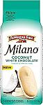 7 Oz Pepperidge Farm Milano White Chocolate Coconut Flavored Cookies $1.90