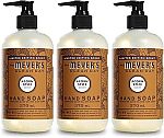 3-Pack 12.5-oz Mrs. Meyers Clean Day Liquid Hand Soap $10 (Buy 5x, Get $15 Credit)