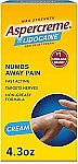 4.3 Oz Aspercreme Lidocaine Pain Relief Cream $2.45