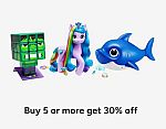 Woot - Under $10 Toys Sale + extra 30% off 5+ items