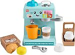 11-pc Fisher-Price Learn & Serve Coffee Cafe Playset w/ 100+ Songs & Sounds $10.49