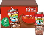12-Ct 8-Oz Horizon Organic Chocolate Milk $6