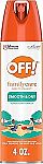 4-Oz OFF! FamilyCare Insect & Mosquito Repellent Aerosol $0.95
