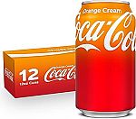 12-Pack Coca-Cola Orange Cream Soda, 12 oz. $3.58