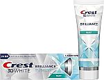 Crest 3D White Brilliance Blast Teeth Whitening Anticavity Fluoride Toothpaste, 4.6 oz $3.54