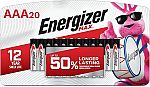 20-Count Energizer Max AAA Batteries $7.53