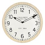 16" Threshold Wood Wall Clock $11.99