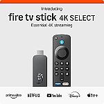 Amazon Fire TV Stick 4K Select (2025 model) $9.99 (YMMV)