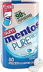 80-Pieces Mentos Pure Fresh Sugar-Free Chewing Gum 2 for $6