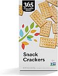 16-Oz 365 by Whole Foods Market Natural Buttery Flavor Snack Crackers $2.55