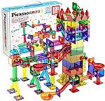 PicassoTiles 100pc Magnetic Marble Run Set $29.50 & more