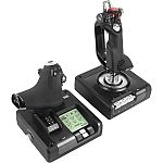 Logitech G X52 Professional H.O.T.A.S Throttle and Stick Simulation Controller $99.99