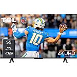55" TCL S5-Series 4K UHD HDR LED Smart Google TV $169.99