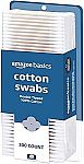 500 Count Amazon Basics Cotton Swabs $2.10