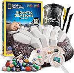 National Geographic Gigantic Gemstone Dig Kit (50% off) $15 & more