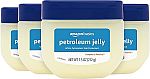 4-pack 7.5 Oz Amazon Basics Petroleum Jelly White Petrolatum Skin Protectant $5.45