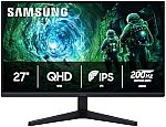 SAMSUNG 27” Odyssey G5 G53F QHD Gaming Monitor $170.95