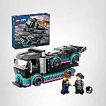 LEGO City Race Car and Car Carrier Truck Building Toys 60406 $15