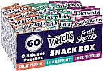 60 Count Welch's Fruit Snacks $9.87