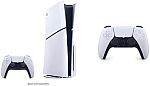PlayStation 5 console (slim) + PlayStation DualSense Wireless Controller $480