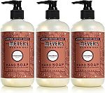 3-Ct 12.5-oz Mrs. Meyer's Clean Day Liquid Hand Soap (Gingerbread) $8.52
