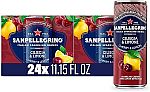 24-Pack 11.15-Oz SanPellegrino Italian Sparkling Drinks (Cherry and Lemon) $13.32