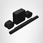 Sonos Arc Ultra soundbar + Sub 4 subwoofer + Era 300 Speakers (Pair) $2199