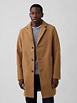 Gap Factory 100% Recycled Relaxed Topcoat (XS, M) $30.60 (orig. $150) + free shipping