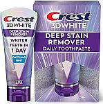 2.1 Oz Crest 3DWhite Brilliance Deep Stain Remover Dazzling Mint Toothpaste $4.54