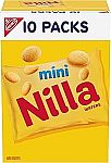 NILLA Wafers Mini Cookies, Vanilla Wafers, 10 Snack Packs $2.94