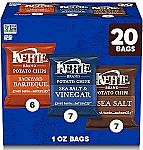 20 Count Kettle Brand Potato Chips Variety Pack $9