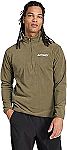 adidas mens Terrex Multi Essentials Half-zip Fleece Hiking Jacket (Medium) $11.94 (YMMV)