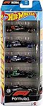 5-pack Hot Wheels Toy Cars Formula 1 $4.26