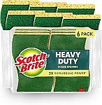 6-Count Scotch-Brite Heavy Duty Scrub Sponge $4