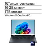 HP OmniBook X Flip 16" 2K Touch Laptop (Ultra 7 256V 16GB 1TB) $649.99