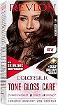 Revlon ColorSilk Tone + Gloss + Care Demi Permanent Hair Color, Dye Kit $2.84