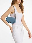 Michael Kors Mila Small Leather Convertible Crossbody Bag $55 and more