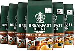 12 Bags 12-Oz Starbucks Medium Roast Whole Bean Coffee $50 ($4.17/bag)